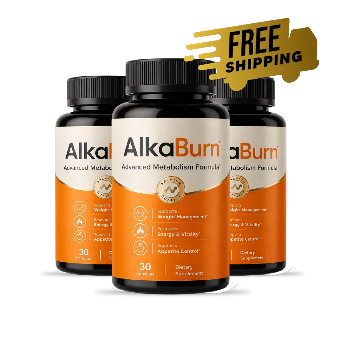 AlkaBurn Natural Metabolism & Healthy Weight Support